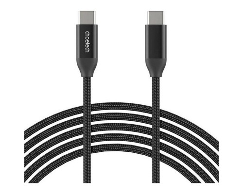 Дата кабель USB-C to USB-C 2.0m USB 2.0 60W Choetech (XCC-1015)