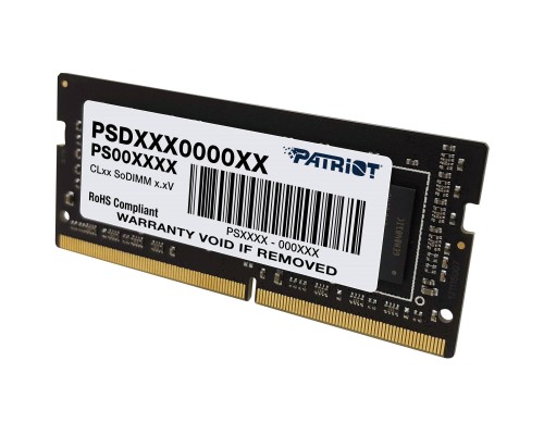 Модуль пам'яті для ноутбука SoDIMM DDR4 16GB 2666 MHz Signature Line Patriot (PSD416G266681S)