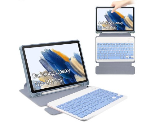 Чохол до планшета BeCover Keyboard 360° Rotatable Samsung Tab A9 Plus SM-X210/SM-X215/SM-X216 11.0