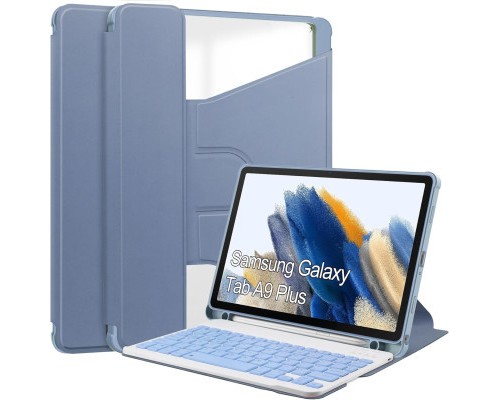 Чохол до планшета BeCover Keyboard 360° Rotatable Samsung Tab A9 Plus SM-X210/SM-X215/SM-X216 11.0