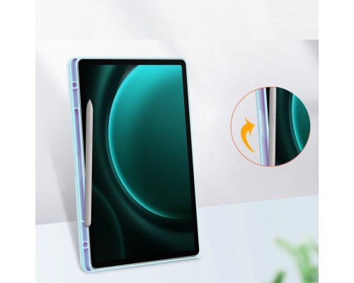 Чохол до планшета BeCover Soft Edge stylus holder Samsung Tab S9 Plus (SM-X810/SM-X816)/S9 FE Plus (SM-X610/SM-X616) 12.4