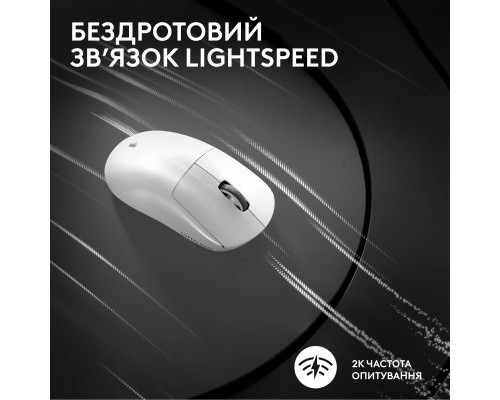 Мишка Logitech G Pro X Superlight 2 Lightspeed Wireless White (910-006638)