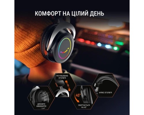Навушники Fifine H3 RGB Black (H3)