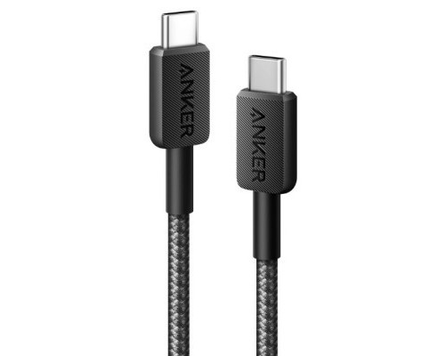 Дата кабель USB-C to USB-C 1.8m 322 White Anker (A81F6H21)