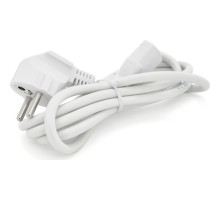 Кабель живлення C13 1,5m PC-186 CEE7/17-C13 0.75mm 3 pin white Ritar (PC-186 CEE7/17-C13-1,5)