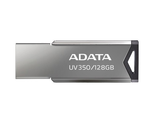 USB флеш накопичувач ADATA 128GB UV350 Metallic USB 3.1 (AUV350-128G-RBK)