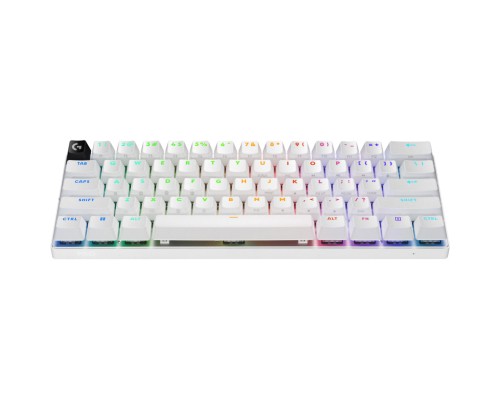 Клавіатура Logitech G Pro X 60 Lightspeed GX Tactile Wireless/Bluetooth UA White (920-011930)