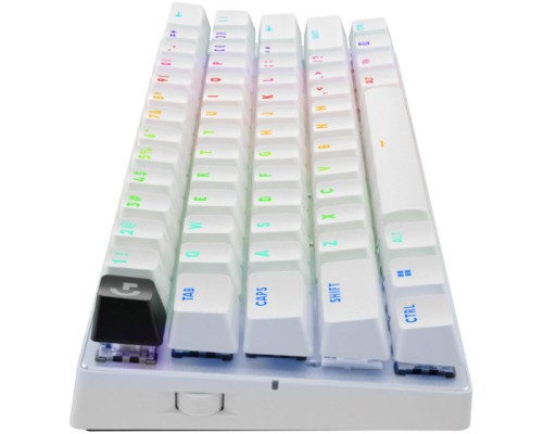 Клавіатура Logitech G Pro X 60 Lightspeed GX Tactile Wireless/Bluetooth UA White (920-011930)