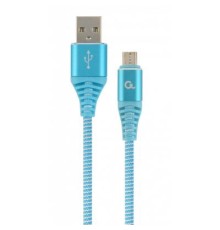 Дата кабель USB 2.0 Micro 5P to AM Cablexpert (CC-USB2B-AMmBM-1M-VW)