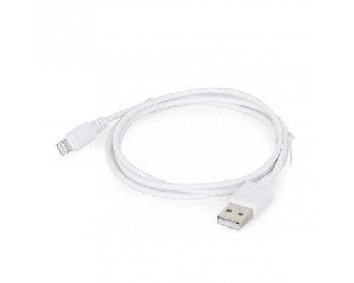 Дата кабель USB 2.0 AM to Lightning 2.0m Cablexpert (CC-USB2-AMLM-2M-W)