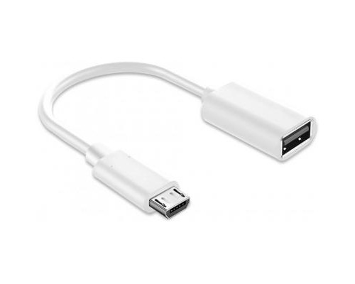 Дата кабель OTG USB 2.0 AF to Micro 5P white XoKo (XK-AC130-WH)