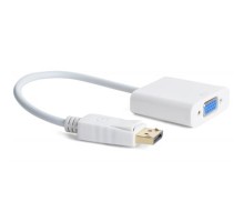 Перехідник DisplayPort to VGA Cablexpert (A-DPM-VGAF-02-W)