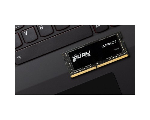 Модуль пам'яті для ноутбука SoDIMM DDR4 16GB 3200 MHz Impact Kingston Fury (ex.HyperX) (KF432S20IB/16)