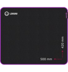 Килимок для мишки Lorgar Main 315 Black/Purple (LRG-GMP315)