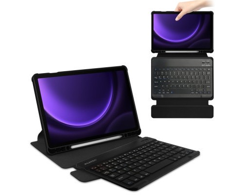 Чохол до планшета BeCover Keyboard 360° Rotatable Samsung Tab S9 (SM-X710/SM-X716)/S9 FE (SM-X510/SM-X516B) 11.0