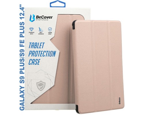Чохол до планшета BeCover Soft Edge stylus holder Samsung Tab S9 Plus (SM-X810/SM-X816)/S9 FE Plus (SM-X610/SM-X616) 12.4