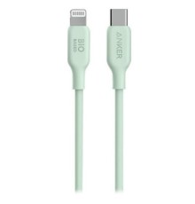 Дата кабель USB-C to Lightning 0.9m 541 Bio-Based Green Anker (A80A1G61)