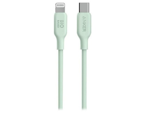 Дата кабель USB-C to Lightning 0.9m 541 Bio-Based Green Anker (A80A1G61)