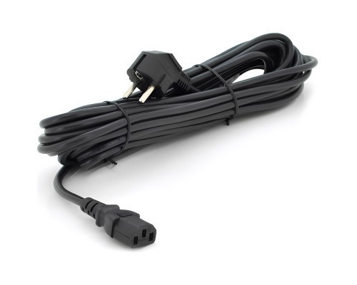 Кабель живлення C13 10,0m PC-186 CEE7/17-C13 0.75mm 3 pinblack Ritar (PC-186 CEE7/17-C13-10,0)