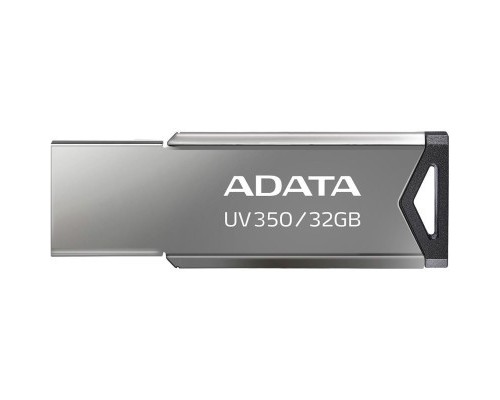 USB флеш накопичувач ADATA 32GB UV350 Metallic USB 3.2 (AUV350-32G-RBK)