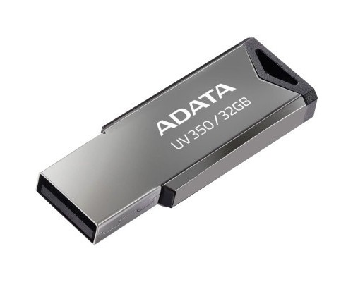 USB флеш накопичувач ADATA 32GB UV350 Metallic USB 3.2 (AUV350-32G-RBK)