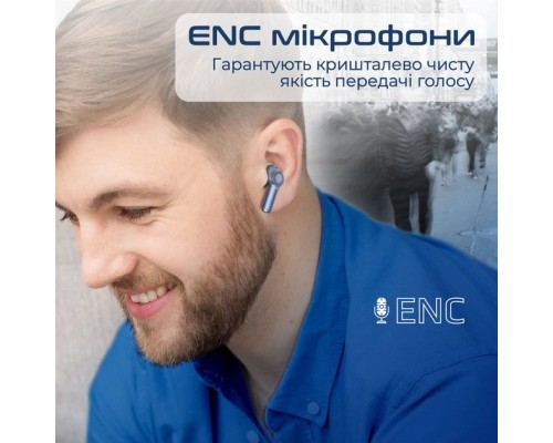 Навушники Promate ProPods Blue (propods.blue)