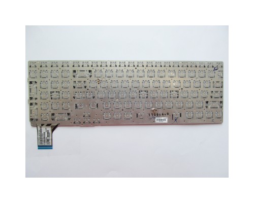 Клавіатура ноутбука Sony VPC-SE Series серебро без рамки подсветка UA (A43274)