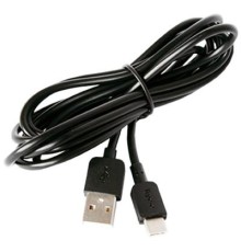 Дата кабель USB 2.0 AM to Type-C 1.0m 3A Black Florence (FD-T1-3B)