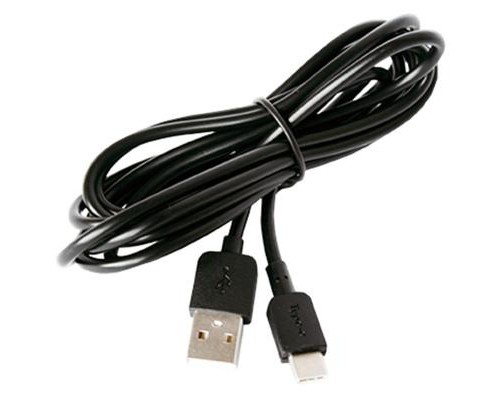 Дата кабель USB 2.0 AM to Type-C 1.0m 3A Black Florence (FD-T1-3B)