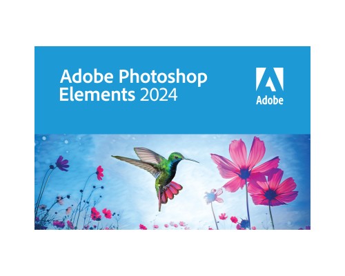 ПЗ для мультимедіа Adobe Photoshop Elements 2024 Multiple Platforms International English AOO License TLP (1 - 9,999) (65328954AD01A00)