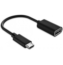 Дата кабель OTG USB 2.0 AF to Micro 5P black XoKo (XK-AC130-BK)