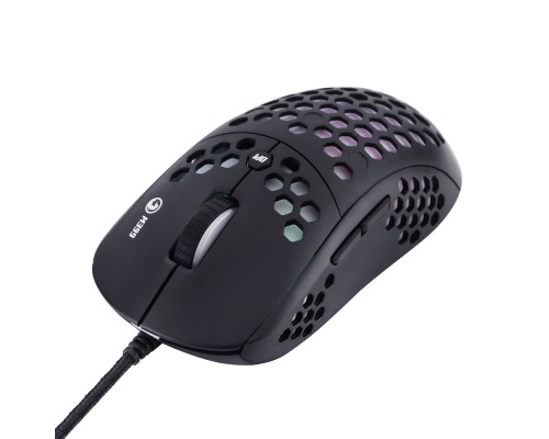 Мишка Marvo M399 RGB-LED USB Black (M399)