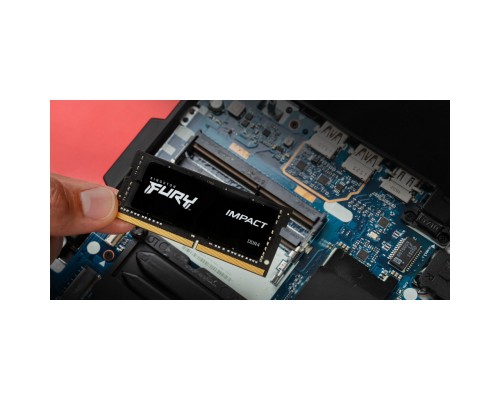 Модуль пам'яті для ноутбука SoDIMM DDR4 32GB (2x16GB) 3200 MHz Impact Kingston Fury (ex.HyperX) (KF432S20IBK2/32)
