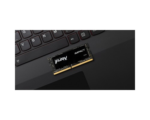 Модуль пам'яті для ноутбука SoDIMM DDR4 32GB (2x16GB) 3200 MHz Impact Kingston Fury (ex.HyperX) (KF432S20IBK2/32)