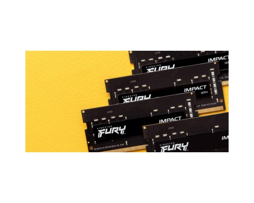 Модуль пам'яті для ноутбука SoDIMM DDR4 32GB (2x16GB) 3200 MHz Impact Kingston Fury (ex.HyperX) (KF432S20IBK2/32)