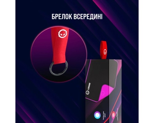 Килимок для мишки Lorgar Main 319 Black/Purple (LRG-GMP319)