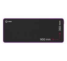 Килимок для мишки Lorgar Main 319 Black/Purple (LRG-GMP319)