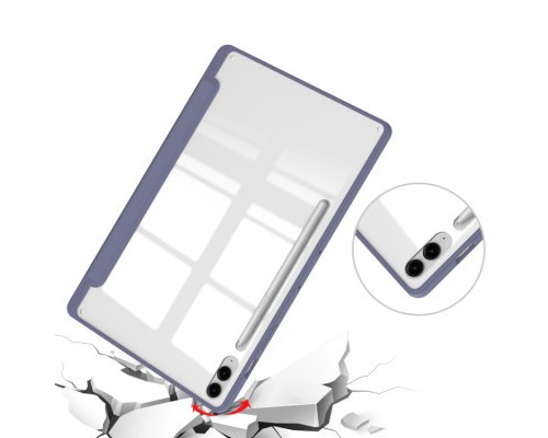 Чохол до планшета BeCover Soft Edge stylus holder Samsung Tab S9 Plus (SM-X810/SM-X816)/S9 FE Plus (SM-X610/SM-X616) 12.4