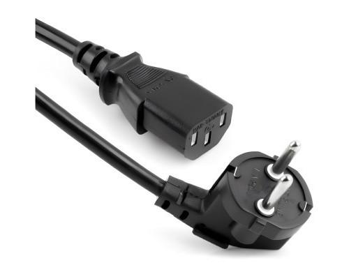 Кабель живлення C13 5,0m PC-186 CEE7/17-C13 0.75mm 3 pin black Ritar (PC-186 CEE7/17-C13-5,0)