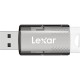 USB флеш накопичувач Lexar 128GB S60 USB 2.0 (LJDS060128G-BNBNG)