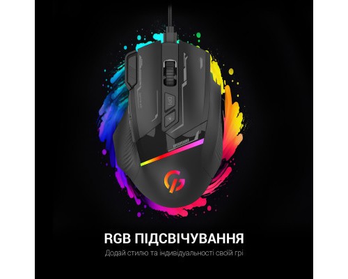 Мишка GamePro GM300B USB Black (GM300B)
