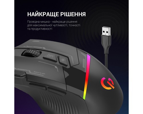 Мишка GamePro GM300B USB Black (GM300B)