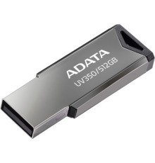 USB флеш накопичувач ADATA 512GB UV350 Metallic USB 3.2 (AUV350-512G-RBK)
