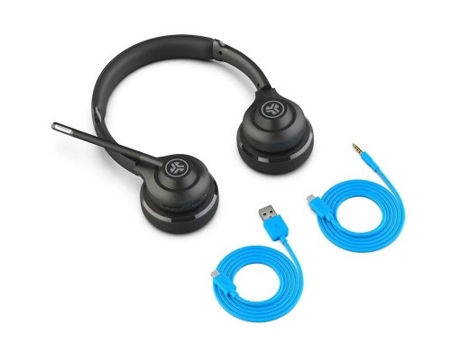 Навушники Jlab GO Work Wireless 2nd Gen Black (IEUHBGOWORKRBLK4)