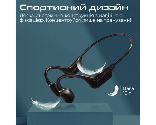 Навушники Promate Ripple Black (ripple.black)