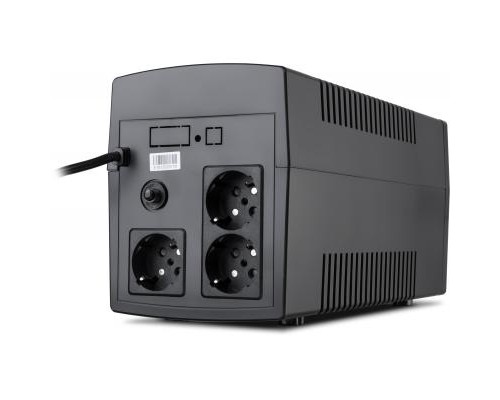 Пристрій безперебійного живлення Vinga LCD 1200VA plastic case (VPC-1200P)