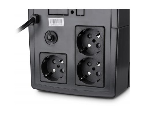 Пристрій безперебійного живлення Vinga LCD 1200VA plastic case (VPC-1200P)