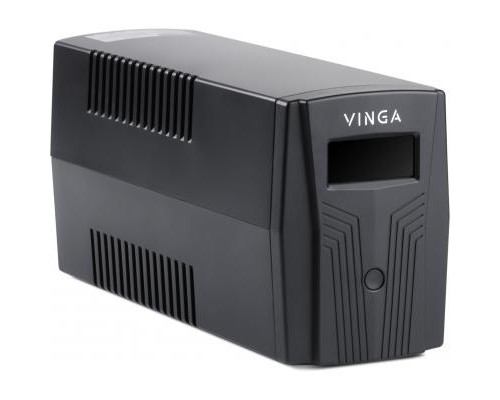Пристрій безперебійного живлення Vinga LCD 1200VA plastic case (VPC-1200P)