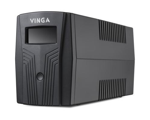 Пристрій безперебійного живлення Vinga LCD 1200VA plastic case (VPC-1200P)