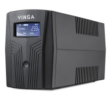 Пристрій безперебійного живлення Vinga LCD 1200VA plastic case (VPC-1200P)